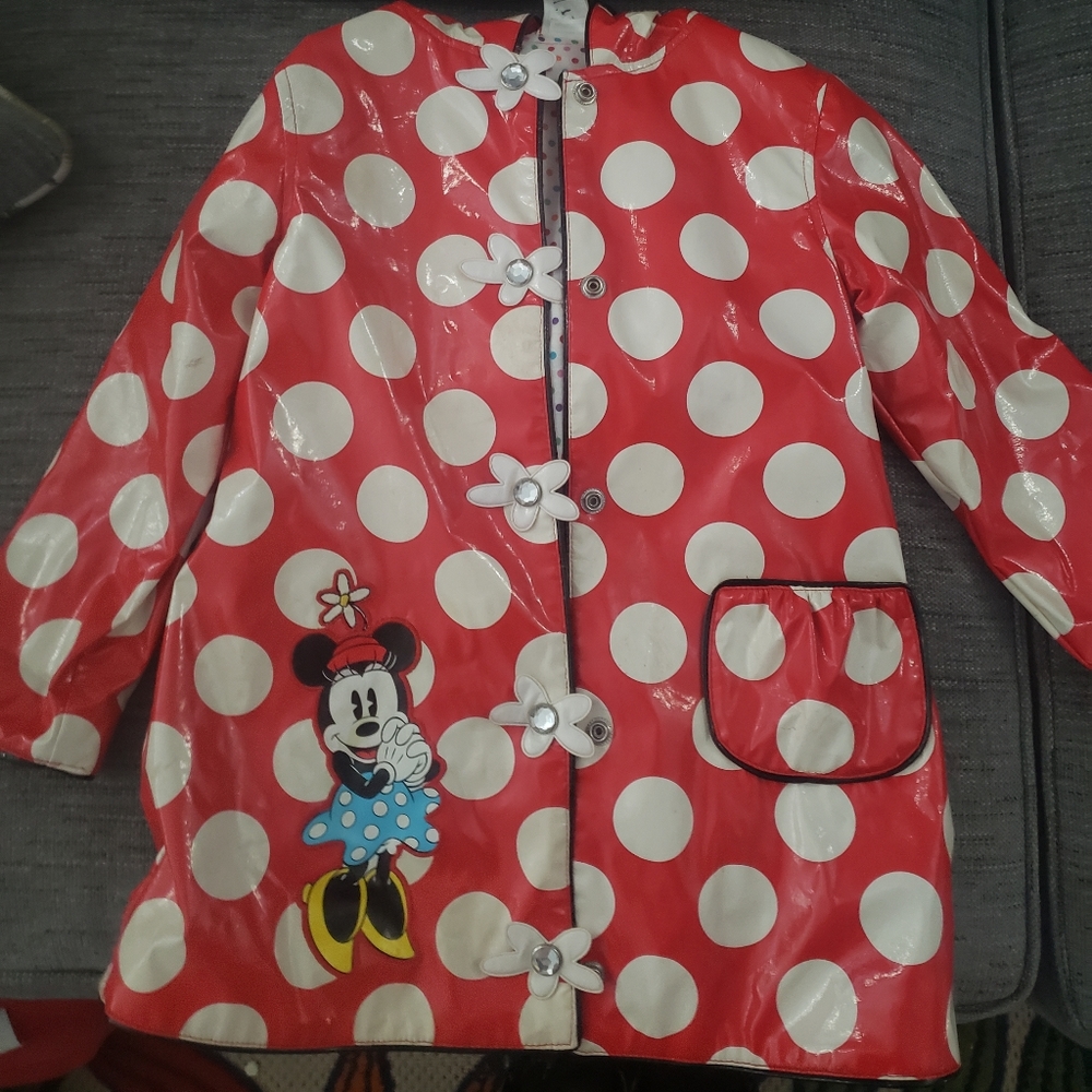 Classic mini mouse raincoats
